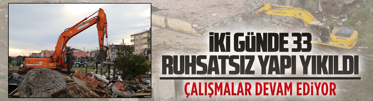Karasu Belediyesi, sahil bandındaki yıkım sürecine ilişkin açıklamada bulundu