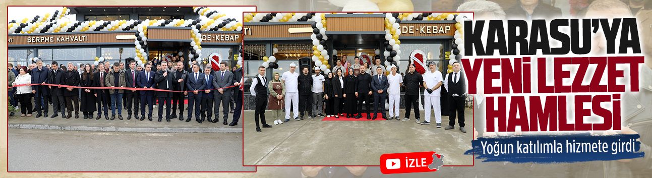 Salih Et Kebap ve Restoran, yoğum katılımlı açılış töreniyle ile hizmete girdi