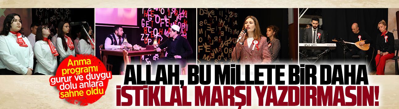Karasu’da İstiklal Marşı’nın Kabulü’nün 105. yıl dönümü kutlandı