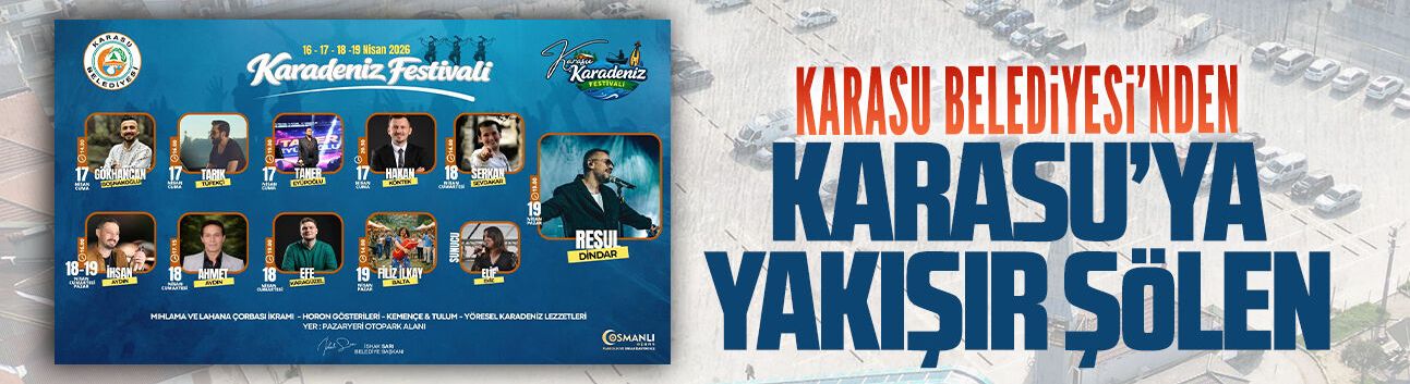 Karasu Belediyesi’nden Karadeniz Festivali