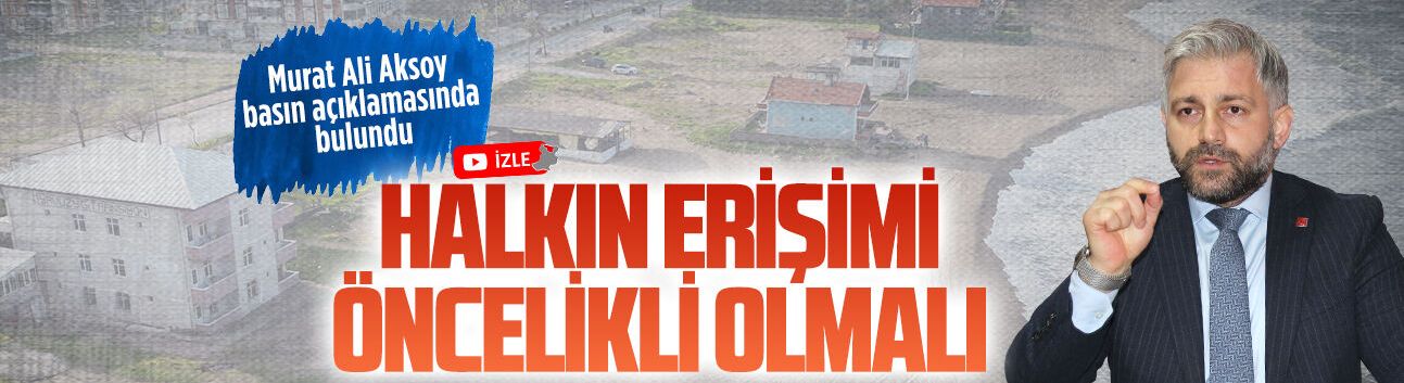 Saadet Partili Murat Ali Aksoy’dan basın açıklaması