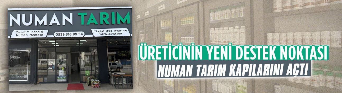 Numan Tarım çiftçinin hizmetinde