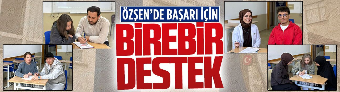 Özşen'de sınırsız birebir dersler aralıksız sürüyor
